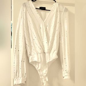 Women's Bodysuit Shirt,Size M